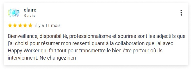 Témoignages d'experts