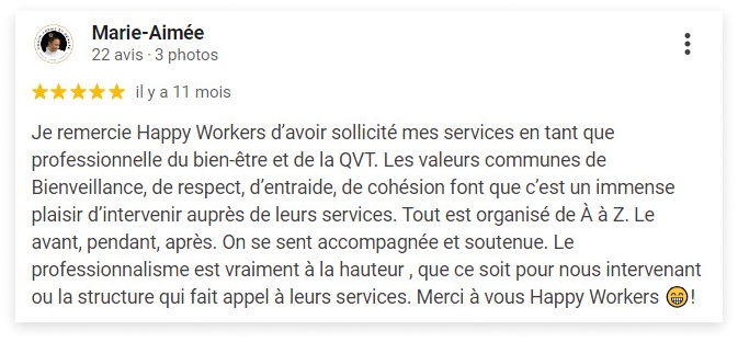 Témoignages d'experts